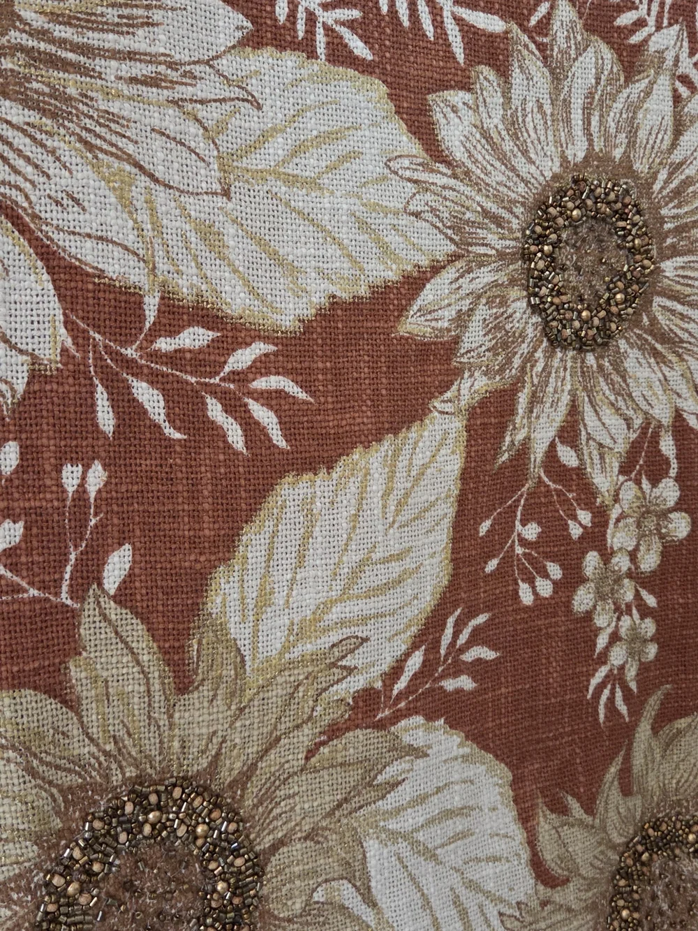 Mireille Designs Handmade Sunflower Table Runner